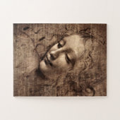 Spel van Puzzle Words | Da Vinci: La Scapigliata Legpuzzel (Horizontaal)