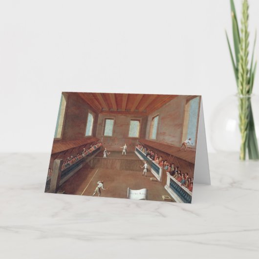 Spel van Racquets Kaart (Voorkant)