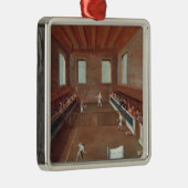 Spel van Racquets Metalen Ornament (Rechts)