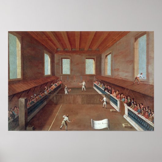 Spel van Racquets Poster (Voorkant)