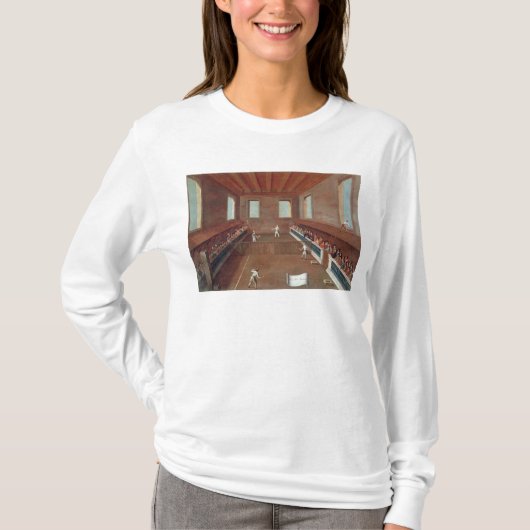 Spel van Racquets T-shirt (Voorkant)