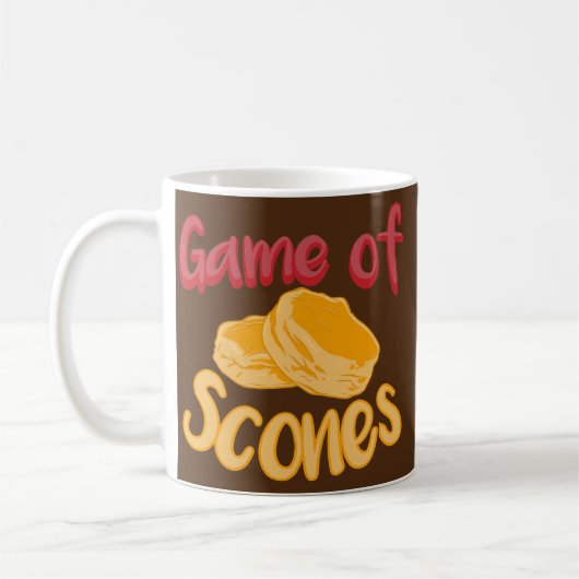 Spel van scones Scone Baker Tea Time Fresh Bakery Koffiemok (Links)