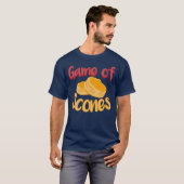 Spel van scones Scone Baker Tea Time Fresh Bakery T-shirt (Voorkant volledig)
