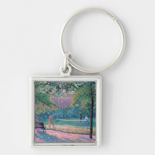 Spel van Tennis Sleutelhanger (Voorkant)