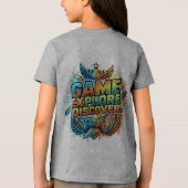 Spel, Verkennen, Ontdekken Tri-Blend Shirt (Achterkant)