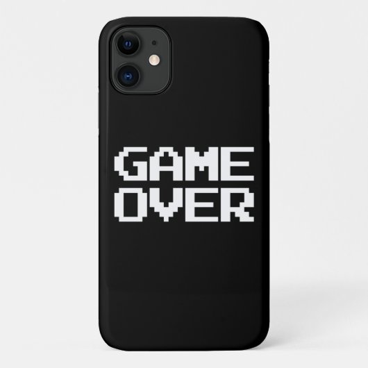 Spel Voorbij Case-Mate iPhone Case (Achterkant)