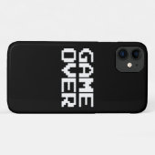 Spel Voorbij Case-Mate iPhone Case (Achterkant (horizontaal))