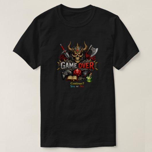 Spel Voorbij T-shirt (Design voorkant)