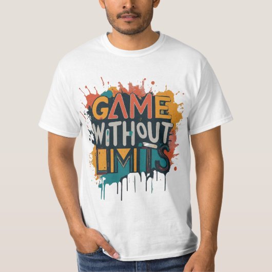 Spel zonder grenzen t-shirt (Voorkant)