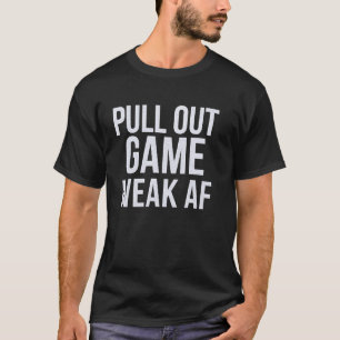Spel Zwak AF Grappige Gamer Video Game Fan T-shirt