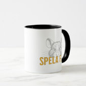 Spela fult t-shirt mok (Voorkant rechts)
