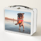 Spelbak op strand afspelen (Voorkant)