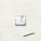 Spelbak op strand afspelen post-it® notes (Op bureau)