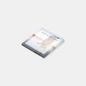 Spelbak op strand afspelen post-it® notes (Schuin)