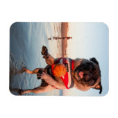 Spelbak op strand magneet (Horizontaal)
