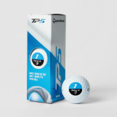 spelbal met zijn naam golfballen (Verpakking)