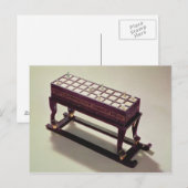 Spelbord van de Tomb van Tutankhamun Briefkaart (Voorkant / Achterkant)