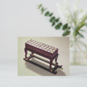 Spelbord van de Tomb van Tutankhamun Briefkaart (Staand voorkant)