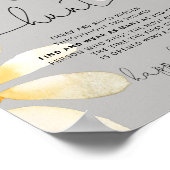 Spelbord voor ringjacht op daisy vrijgezellenfeest poster (Hoek)