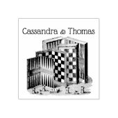  spelborden en spellen tekenen rubberstempel (Afrduk)