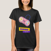  spelconsole 80s 90s Retro Party Fancy dre T-shirt (Voorkant)