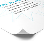 * speld de bling op de ring * BRUIDSSCHOONMAAKSPEL Poster (Hoek)