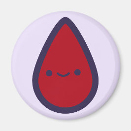 Speld de Periode op de Pad Paarse Party Game Piece Magneet