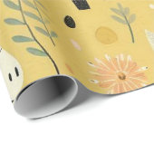 Speld de staart op het ezelinpakpapier cadeaupapier (Rol Hoek)