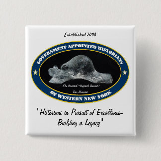 SPELD GAHWNY (alleen vierkant) Vierkante Button 5,1 Cm