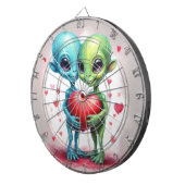 Speld mijn hart vast dartbord (Voorkant Rechts)