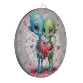 Speld mijn hart vast dartbord (Voorkant Links)