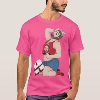Speld op retro vrienden t-shirt