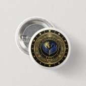 Speld - Racing Hearts en Healing Springs Ronde Button 3,2 Cm (Voorkant /achterkant)