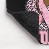 Speldag - Borstkanker - Roze Football Muismat (Hoek)