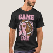 Speldag - Borstkanker - Roze Football T-shirt (Voorkant)