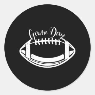 Speldag Football Spel Dag Vibes Football Lover Ronde Sticker