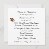 Speldag / Pot Luck / Uitnodiging voor verzamelen (Achterkant)