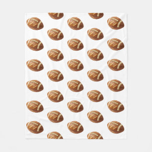 Speldag Pretzel Footballbrood Voedsel Kunst Fleece Deken