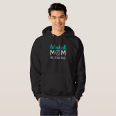 Speldag Sfeer Bal Moeder Moedig Moeder Trots Volle Hoodie (Voorkant volledig)
