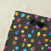 Spelden en stippen polka stip waterverf strandstij strandlaken (In situ)