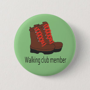 speldenspeld voor leden van een loopclub ronde button 5,7 cm