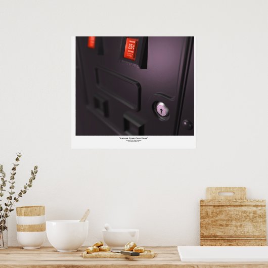 "Speldeur" Poster (Keuken)