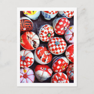 Speldkussens: Nagoya, Japan Briefkaart