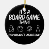 Speldspelregels voor mannen Vrouwen overtreffen ga Keramisch Ornament (Voorkant)