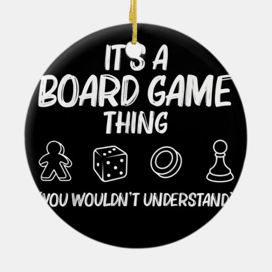 Speldspelregels voor mannen Vrouwen overtreffen ga Keramisch Ornament (Achterkant)