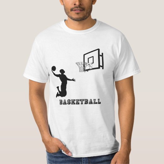 Spelen Basketbal T-Shirt - Basketbal voor T-Shirts (Voorkant)