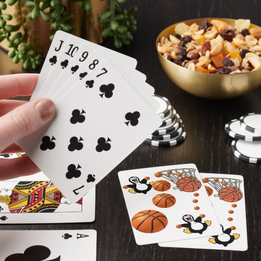 Spelen Card Deck Basketbal Pinguïns Pokerkaarten (Insitu)