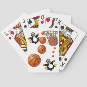 Spelen Card Deck Basketbal Pinguïns Pokerkaarten
