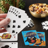 Spelen Card Deck Pinguïn Blauwe Gitaar Rock Op Rol Pokerkaarten (Insitu)