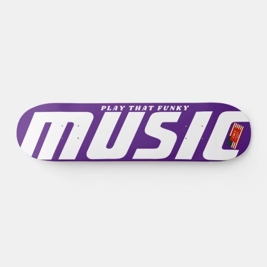 SPELEN DAT FUNKY MUSIC 7 3/4-inch skateboard Deck (Horizontaal)